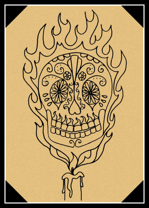 day of dead tattoos. “The Day of the Dead holiday,