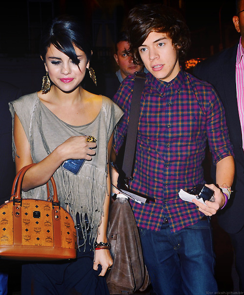 Harry Styles and Selena Gomez