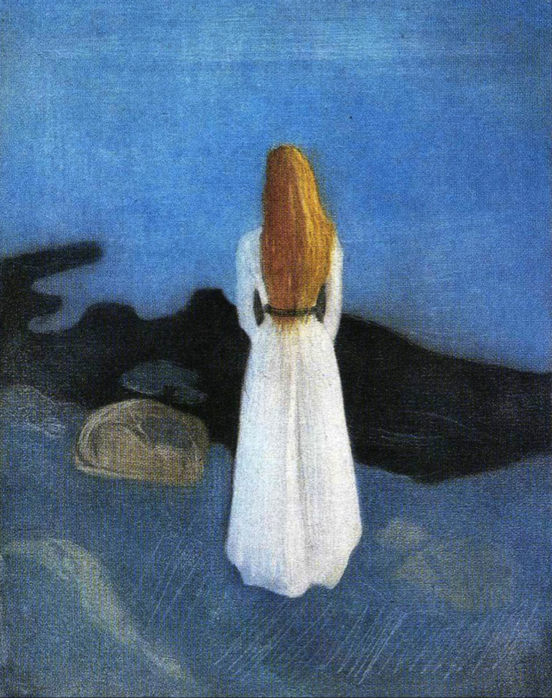 Edvard Munch, Girl on the Beach, 1896