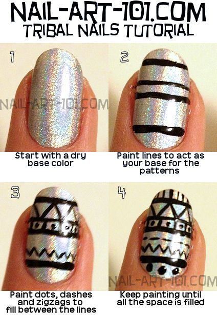 New tutorial up on the website for tribal nails!http://www.nail-art-101.com/tribal-nails-tutorial.html