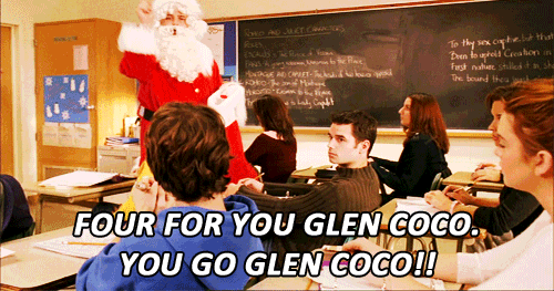 candy cane grams mean girls gif