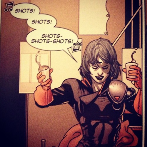 What&#8217;s not to love about Domino? #shots #marvel #comics #domino #cableandxforce