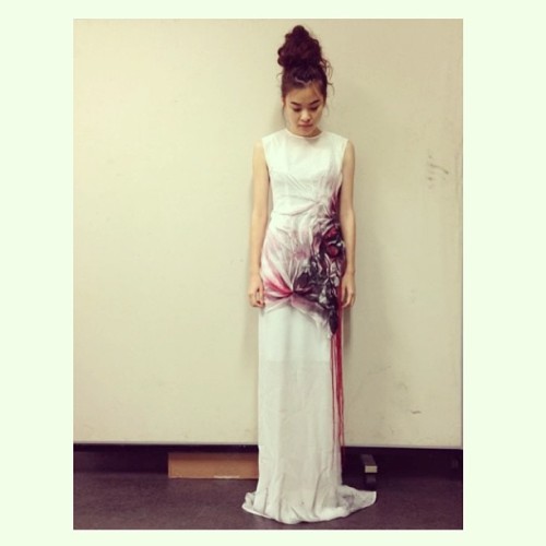Distinct Presence Dress by @baddieeddie my classmate :D* (at LASALLE College of the Arts)