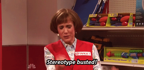 saturday night live stereotype busted gif