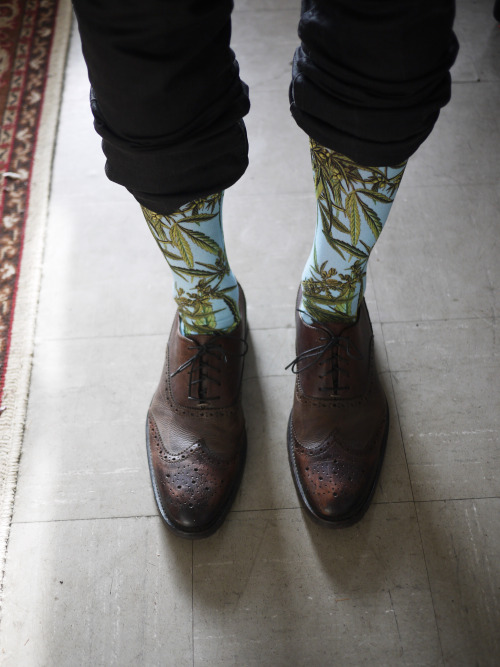 I’m totally rocking my Strathcona Stockings to today’s opening: From Nature