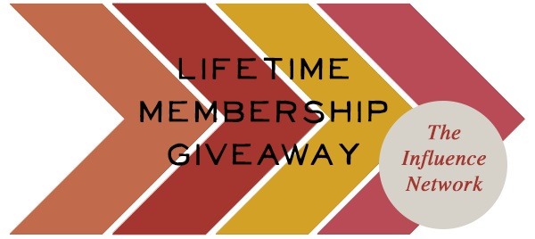 influence network giveaway