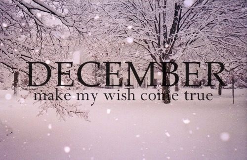 Make my wish come true #December