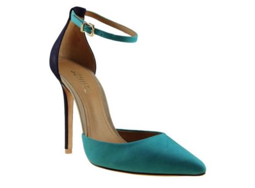 dreamy satin ankle strap heels from the schutz
