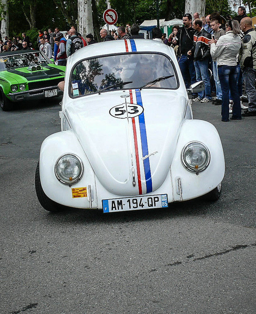 Choupette on Flickr.Coccinelle au festival Rock &amp; Cars de Lavaur