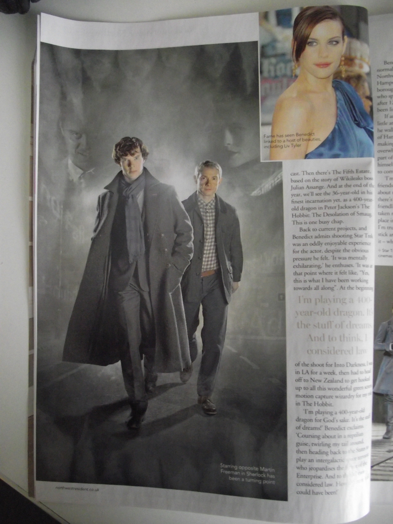 cumberbatchedbabeat221b:

Benedict in Northwest Resident - June 2013

Lovely article by Mark Kebble. 