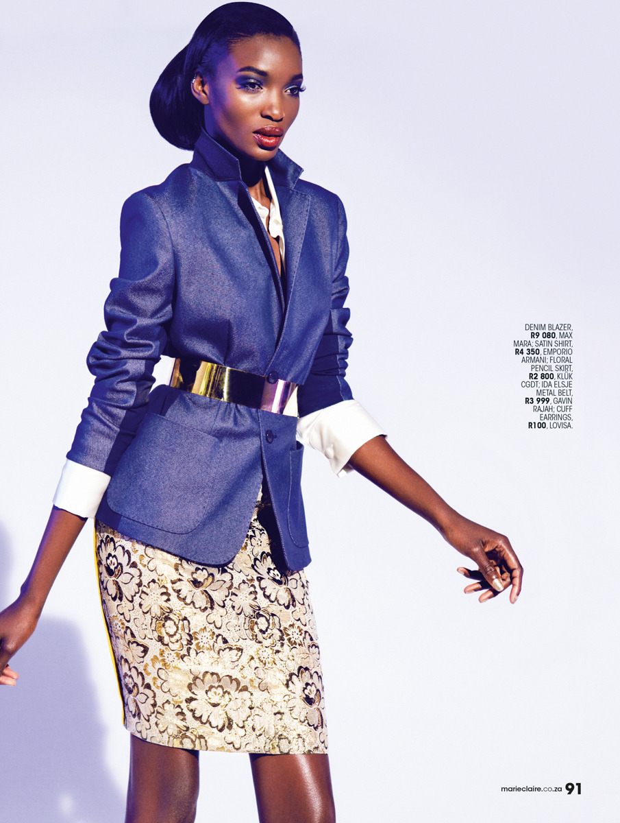 Gaye McDonald photographed by Kope Figgins for Marie Claire South Africa August 2013