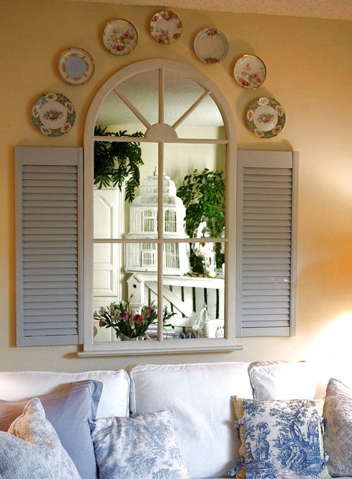 (via Dishfunctional Designs: Upcycled: New Ways With Old Window Shutters)