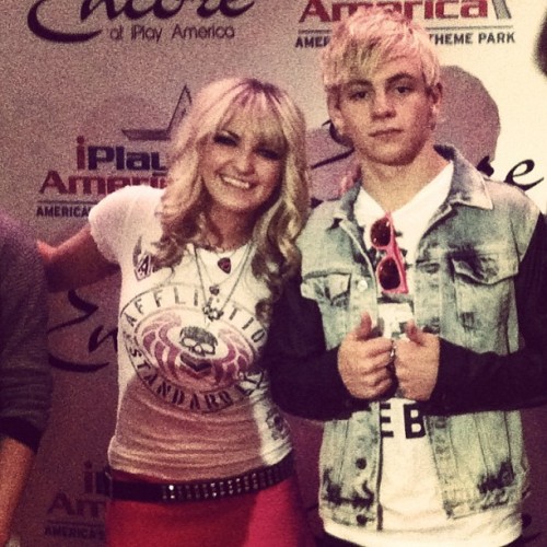 #loudtour Rydel and Ross