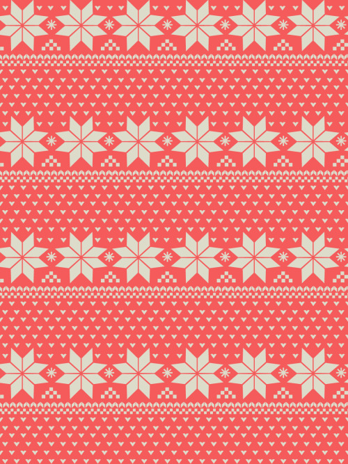 christmas pattern on Tumblr