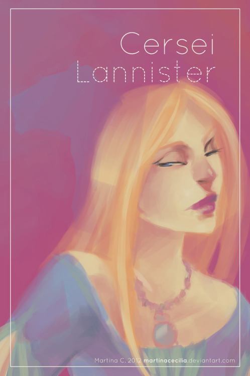Cersei Lannister by martinacecilia  