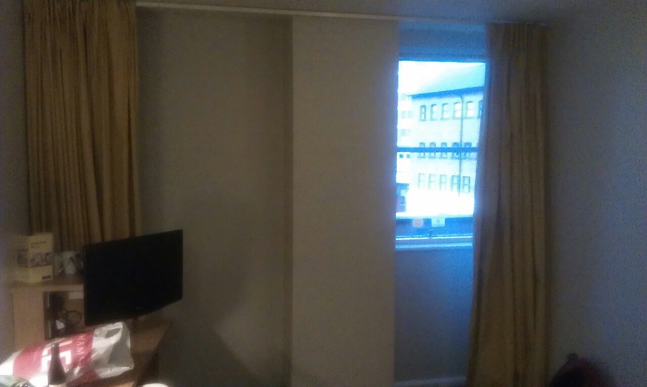 All curtain, no window
