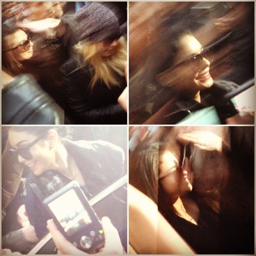  <br /> @__Marilou <br /> Ashley Benson, Vanessa Hudgens and Selena Gomez in Paris. ❤ <br /> 