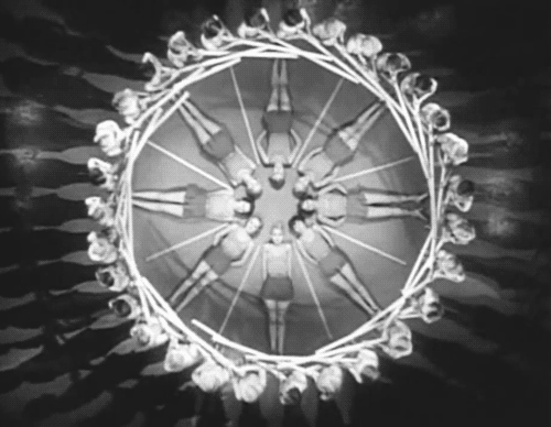 A Busby Berkeley number in Palmy Days (1931).
