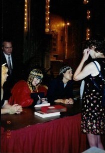 Anne Rice "Servant of the Bones" book signing (long ago) in New Orleans 