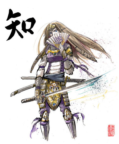Legend of Zelda Sumie Illustrations by MyCKs