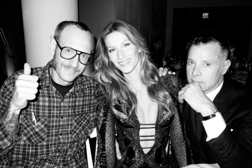 Me, Gisele, and George Cortina at the MOMA.
