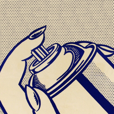 Lichtenstein’s spray can gif by Sketch-a-Etch
Follow @sketch_a_etch

// ]]]]>]]>