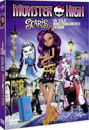 Cover of Spanish Scaris DVD.