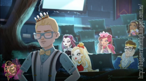 teatime-with-maddie:

everafterblog:

NEW WEBISODE!
Students of Ever After High, concerned why Once Upon a Net has stopped working, together they must uncover the culprit of the mysterious power failure.
New character: “Zanco Panco”.
Los estudiantes de Ever After High, preocupados porqué Érase una red ha dejado de funcionar, se unen para descubrir al misterioso culpable de la caída de la red

Oh we get to see all of Melody’s outfit! Apparently “Zanco Panco” is Humpty Dumpty. I get images of Humpty Dumpty when I google him. So I guess that blonde boy is supposed to be Humphrey Dumpty…but he’s actually described as egg-like in the book so I don’t know! I guess we’ll find out!
Is the video actually available somewhere yet, even in a different language?  I’m on the lookout!