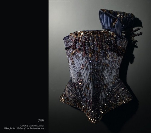 madonnascrapbook:

Madonna’s purple corset from the ReInvention Tour by Christian Lacroix (2004)