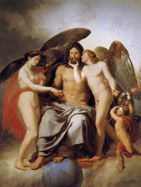 artispretentious:

Pelagio Palagi, Nuptials of Cupid and Psyche, 1808.  Institute of Art, Detroit, Michigan.
