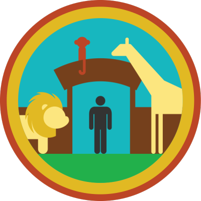Lifescouts: Zoo Badge
If you have this badge, reblog it and share your story! Look through the notes to read other people&#8217;s stories.
Click here to buy this badge physically (ships worldwide).
Lifescouts is a badge-collecting community of people who share real-world experiences online.