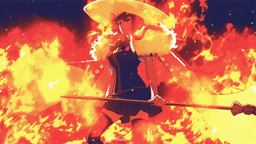 Give pyromaniacs a bit of love, post cool looking fire from anime. : anime