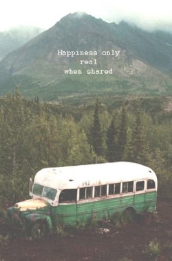 quote into the wild movie happiness nature travel