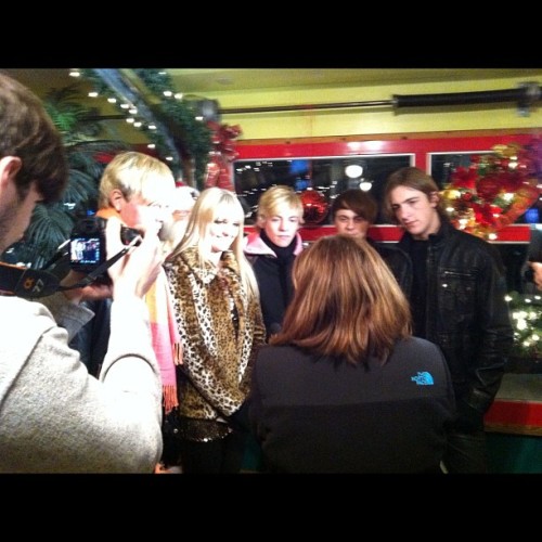 Interview before the show tonight!