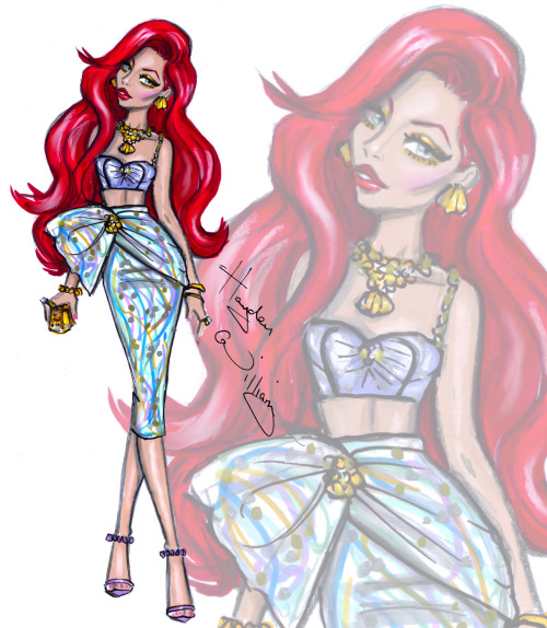 Disney Diva Fashionistas by Hayden Williams: Ariel