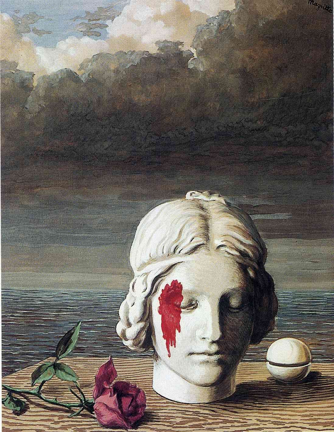showslow:

Memory by Renè Magritte (1948)

