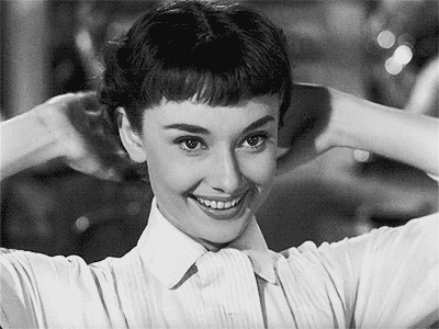 Audrey Hepburn prend la pause