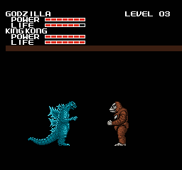 NES Godzilla: Replay.  3,  2