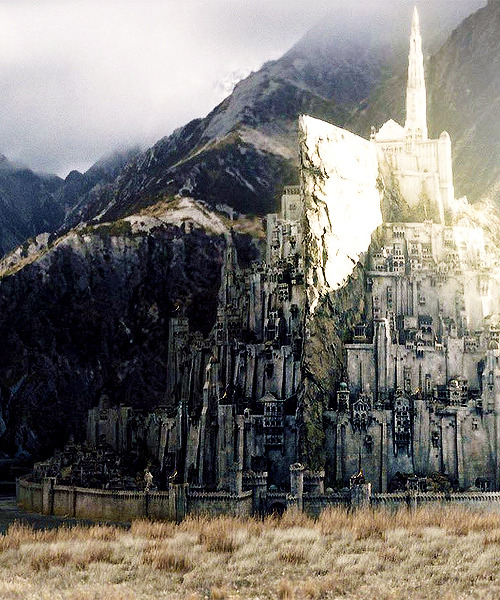 m-irkwood:

Have you ever seen it, Aragorn? The White Tower of Ecthelion, glimmering like a spike of pearl and silver, its banners caught high in the morning breeze.
