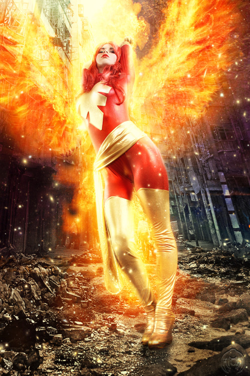 Me [Jillian] as Dark Phoenix [X-Men from Marvel Comics]
Submitted by nomagikforme [whitelemon.deviantart.com]