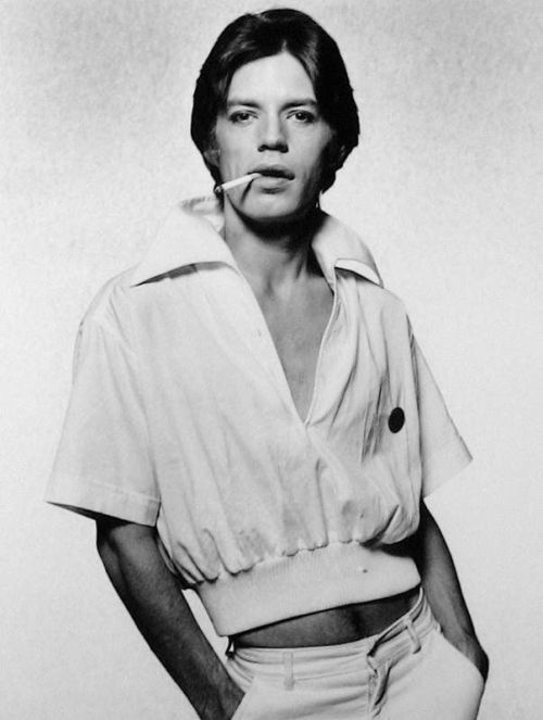 Mick Jagger photographed by Terry O&#8217;Neill.