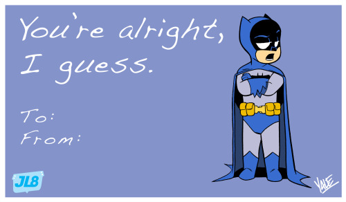 Justice League Valentines