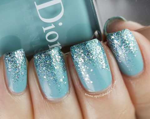 Nails of the Day- because there is never enough glitter: )
from www.apolishaddict.com