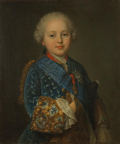 Portrait of the Duke of Berry, future Louis XVI, by Jean-Martial Fredou.
Just acquired by the Versailles museum.