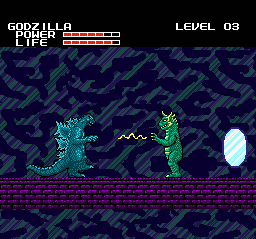 NES Godzilla: Replay.  3,  1