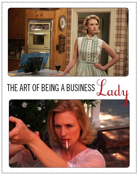 betty draper in mad men the art of being a business lady