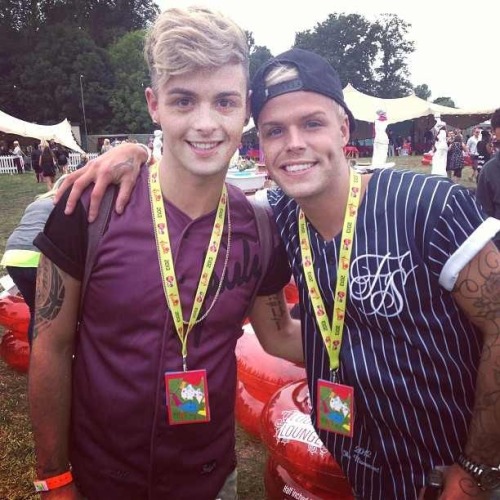 Jaymi and Olly at VFest today! (August 17th, 2013)
