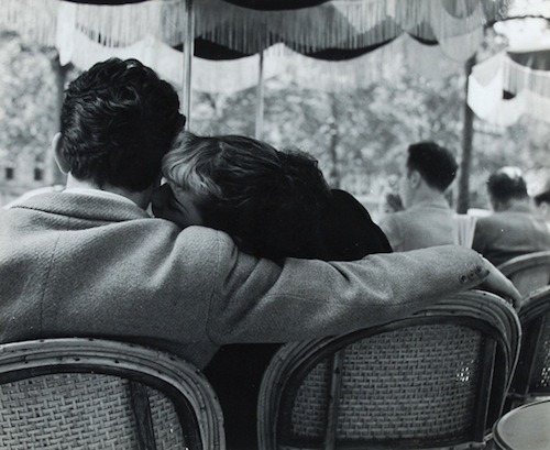 lauramcphee:

Lovers, Sunday Morning at Champs-Élysées, Paris, 1951 (Bert Hardy)
