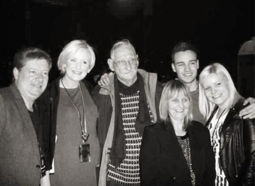 Liam with his family - 23.03.13 - Birmingham