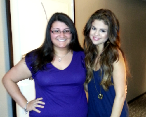 @GraceS35: Hanging out in #Toronto with @selenagomez for @YahooMusicCA! She’s as charming as you think! #starsdance